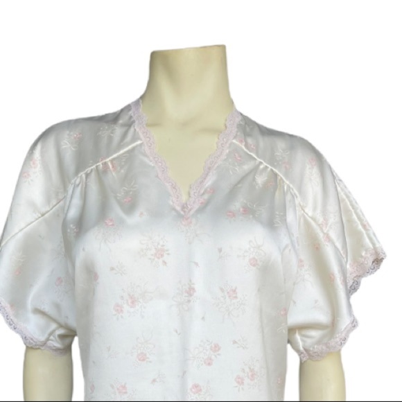 Nightgown Val Mode Seriously Soft Floral Women’s Nightgown - Picture 4 of 6